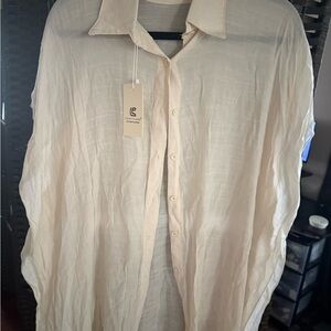 Elegant Cream Blouse